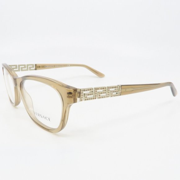 Versace Light Brown Women's Glasses MOD 3212-B 617 - Picture 3 of 6